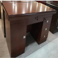 润方圆木皮办公桌XD-1408