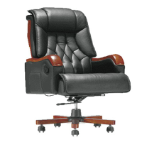 东业家具 办公椅 A-8021牛皮班椅 老板椅子