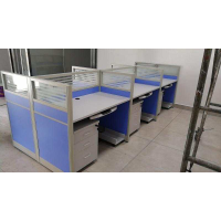 办公家具 职员桌办公桌 员工办公桌组合 简约现代屏风卡位2/4/6人位员工桌 DK-A1212