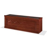 东业家具 环保实木油讲台 培训桌 会议发言台 条形台 F-1502条桌