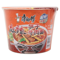 康师傅麻辣笋子面桶装