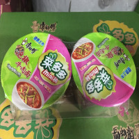 康师傅菜多多泡椒牛肉面二合一