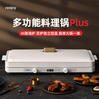 锐椒(reejoy)RJ-3500KP 聚嗨盘 双炉独立可控 两种模式聚嗨 IH电磁技术 21段火力调节