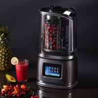 德斯创佳家用多功能榨汁机五谷免滤加热料理机大容量带隔音罩
