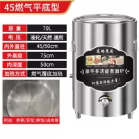 志高(CHIGO)煮面炉商用煮面桶多功能麻辣烫锅汤粉炉双层保温电热_45燃气平底型
