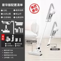 奥克斯(AUX)吸尘器家用小型手持式大吸力功率机强力车载 豪华配置白色