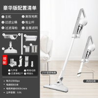 奥克斯(AUX)吸尘器湿拖一体手持式家用小型大吸力功率静低噪音除尘毛发_红色豪华版