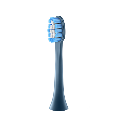飞科(FLYCO)电动牙刷头替原装杜邦刷毛刷头TH01适用FT7105FT7106FT7205_深海蓝