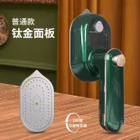 志高(CHIGO)手持挂烫机便携式旅行熨烫机家用烫熨衣服宿舍电熨斗小型_莫兰迪绿基础版