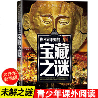 少年探索发现系列 你不可不知的 宝藏之谜 世界未解之谜 科普百科书籍 7-15岁课外阅读