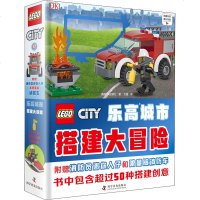 乐高城市 搭建大冒 英国DK出版 文星 译 儿童幼儿智力开发玩具书 少儿智商训练早教书籍 科学普及出版