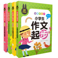 正版4本炫彩童书1-3年级小学生作文书彩图注音版 看图作文日记周记起步看图说话写话好词好句好段素材大全