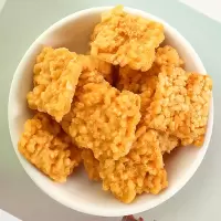 好思品糯米酱卤锅巴蟹黄海鲜味网红手工零食桶装休闲食品安徽特产