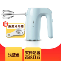 小熊(bear)打蛋器电动家用烘焙小型迷你搅拌器蛋糕打蛋机奶油打发器手持_白色(ZMK)