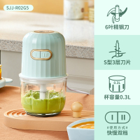 小熊辅食机婴儿料理机搅拌机婴幼儿宝宝辅食专用小型儿童打米糊机_6叶刀片加厚高硼硅玻璃