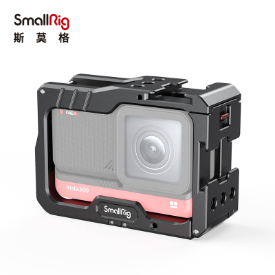 SmallRig斯莫格 Insta360 ONE R专用Vlog全包兔笼冷靴相机配件 2798