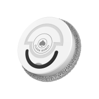 家用拖地机仿日式跪擦干湿古达二合一清洁机室内自动扫拖扫地机器人 白色