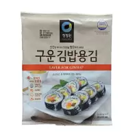 [扶余]清净园紫菜包饭海苔10片棕原味紫菜寿司食材店主