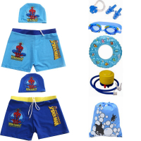 儿童泳裤男套装宝宝男童泳衣男孩学生中大童小孩游泳裤游泳衣男童