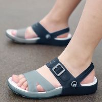 儿童凉鞋男童拖鞋夏中大童小孩凉鞋涉水防滑洞洞鞋沙滩凉拖鞋子男