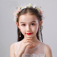 儿童皇冠头饰公主韩版森系超仙女童头花新款小女孩发箍宝宝发饰品