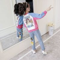 童装女童秋装两件套儿童套装宝宝小女孩子衣服中大童女装春秋款