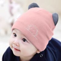 婴儿帽子春秋天薄款初生0-3月幼儿胎帽纯棉男女宝宝新生儿秋冬季6