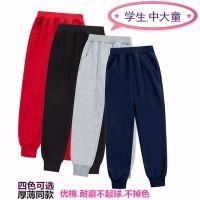 男童裤子夏薄款裤抗起球棉裤中大童练功裤女童舞裤外穿裤