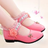 春秋女童舞蹈鞋韩版儿童单鞋公主皮鞋21-37码