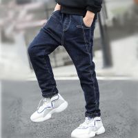 童装中大童弹力牛仔裤春秋款童裤男童装长裤子韩版修身潮2020新款
