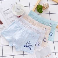 正品彩棉 儿童内裤男学生纯棉短裤中大童男孩青少年95%棉平角裤