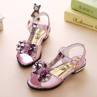 女童凉鞋中大童公主鞋2020夏新款儿童凉鞋学生沙滩鞋小女孩宝宝鞋