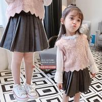 童装女童半身裙2020春夏新款2-18岁儿童学院风短裙宝宝洋气百褶裙