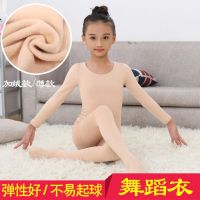 儿童打底裤秋冬加绒加厚男女童连裤袜外穿肉色保暖演出服隐形内衣