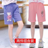 女童短裤夏季中大童裤子2020新款儿童休闲运动沙滩裤小女孩五分裤