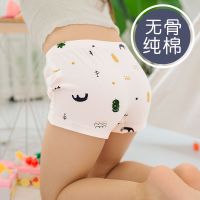 [无骨不夹]婴儿内裤女纯棉小宝宝幼儿平角裤女孩小儿童四角裤E6