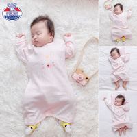 婴儿睡袍连体睡衣秋冬男女宝宝睡袋四季通用纯棉防踢被神器春秋款C9