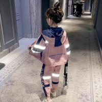 女童网红套装2020秋装新款韩版儿童大童时髦洋气运动两件套春秋季B7