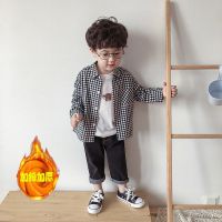 男女童衬衫儿童衬衣长袖格子棉上衣2020款韩版洋气春秋新款潮时髦H1