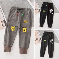 男童工装裤儿童加绒裤子男童裤子春秋款外穿童裤男宝宝休闲秋装