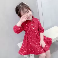 2020秋装新款小女孩连衣裙女童洋气裙子小学生童装儿童长袖公主裙I8