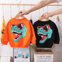 儿童纯棉卫衣春秋款男童长袖恤6洋气宝宝外穿上衣新款小孩套头衫S3