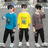 童装男童卫衣套装春装秋装2020新款中大儿童运动网红帅洋气韩版潮