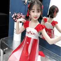 汉服女童夏装209连衣裙儿童中国风古装襦裙女孩超仙洋气唐装裙子