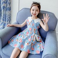 夏装女童连衣裙格子裙2020夏季新款儿童洋气小女孩裙子网红童装潮