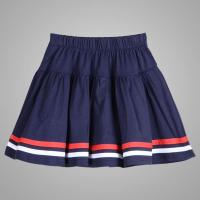 女童校服短裙藏青色校服裤百褶裙纯棉夏季儿童半身裙女学院风夏装