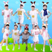 新款喜洋洋儿童动物服装儿童演出服装喜羊羊幼儿园小羊演出表演服