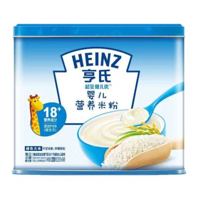 米粉超金健儿优小蓝罐婴儿营养米粉宝宝辅食米乳米糊225F6