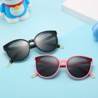 儿童太阳镜男女童可爱宝宝防紫外线墨镜硅胶框偏光太阳镜小孩眼镜