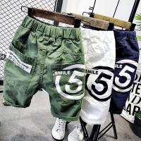 男童夏季全棉五分裤夏2020新款儿童短裤工装裤宝宝2-7岁洋气裤子